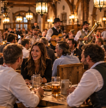 Alpentrio Colonia mit Live-Musik im Brauhaus