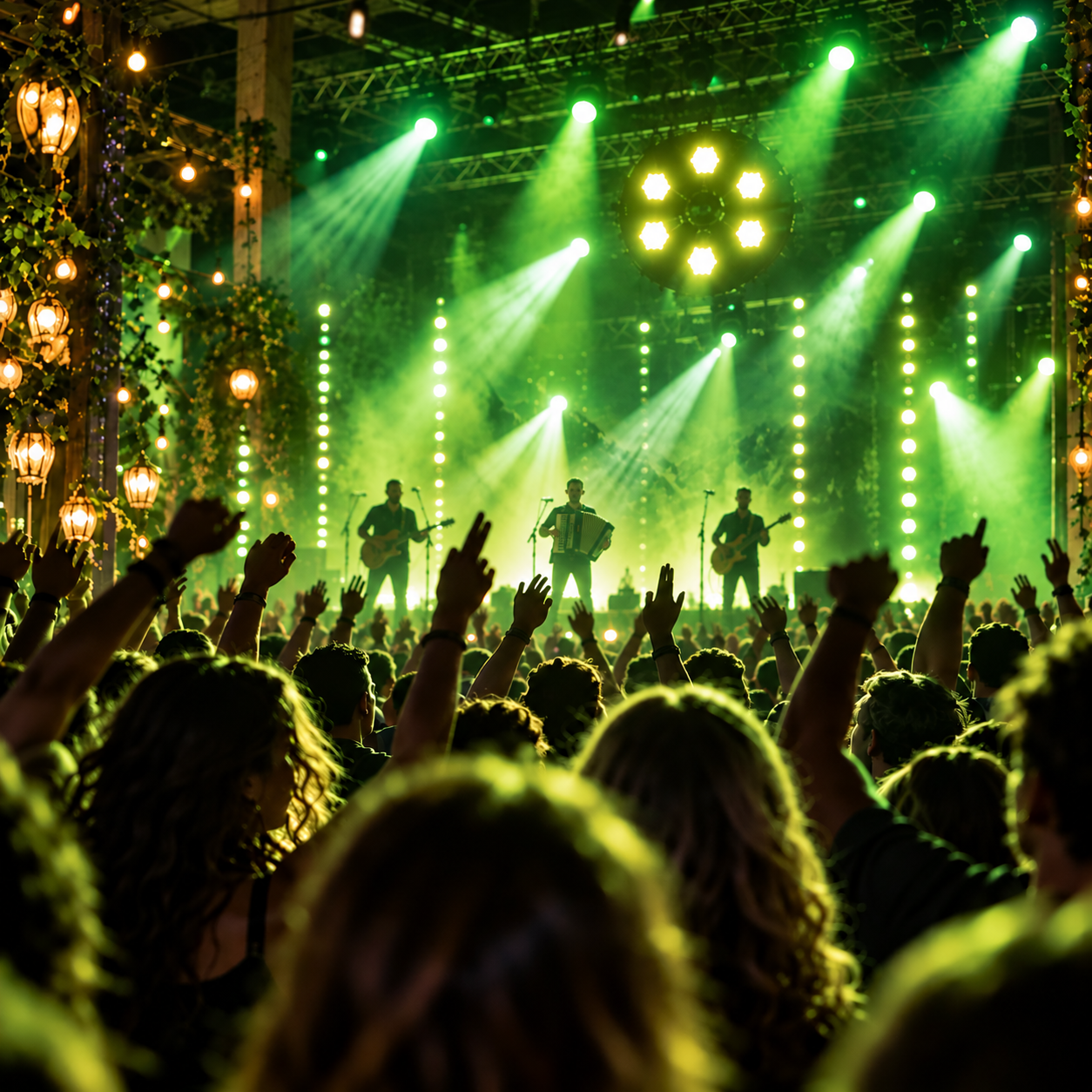 Alpentrio Colonia mit Pop- und Rockmusik